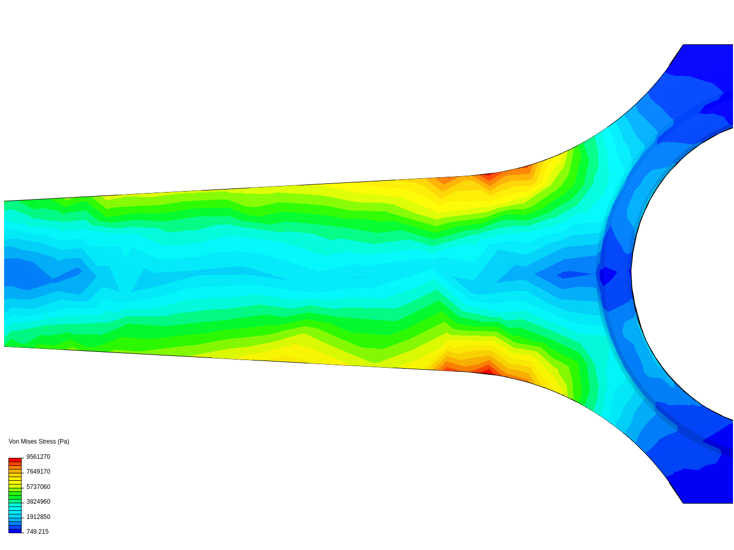 Tutorial 1: Connecting rod stress analysis image