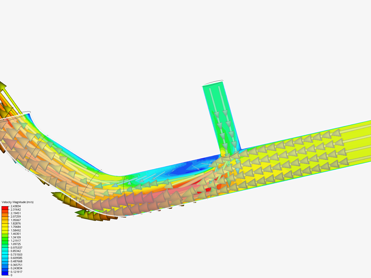 My First Project : Pipe junction flow image