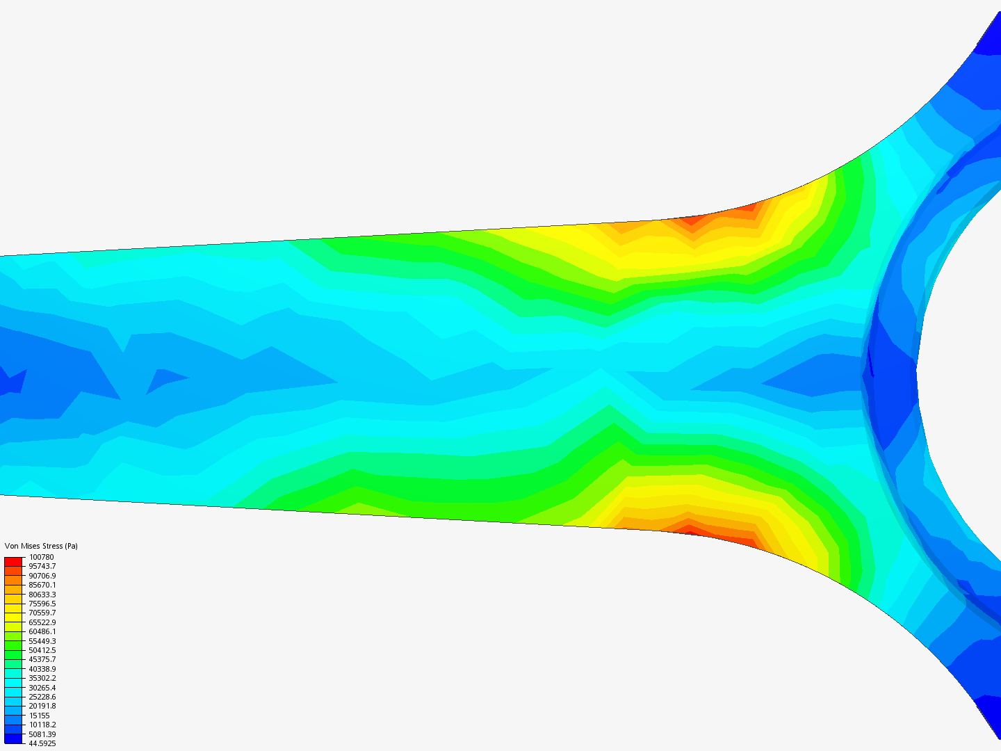 Tutorial 1: Connecting rod stress analysis image