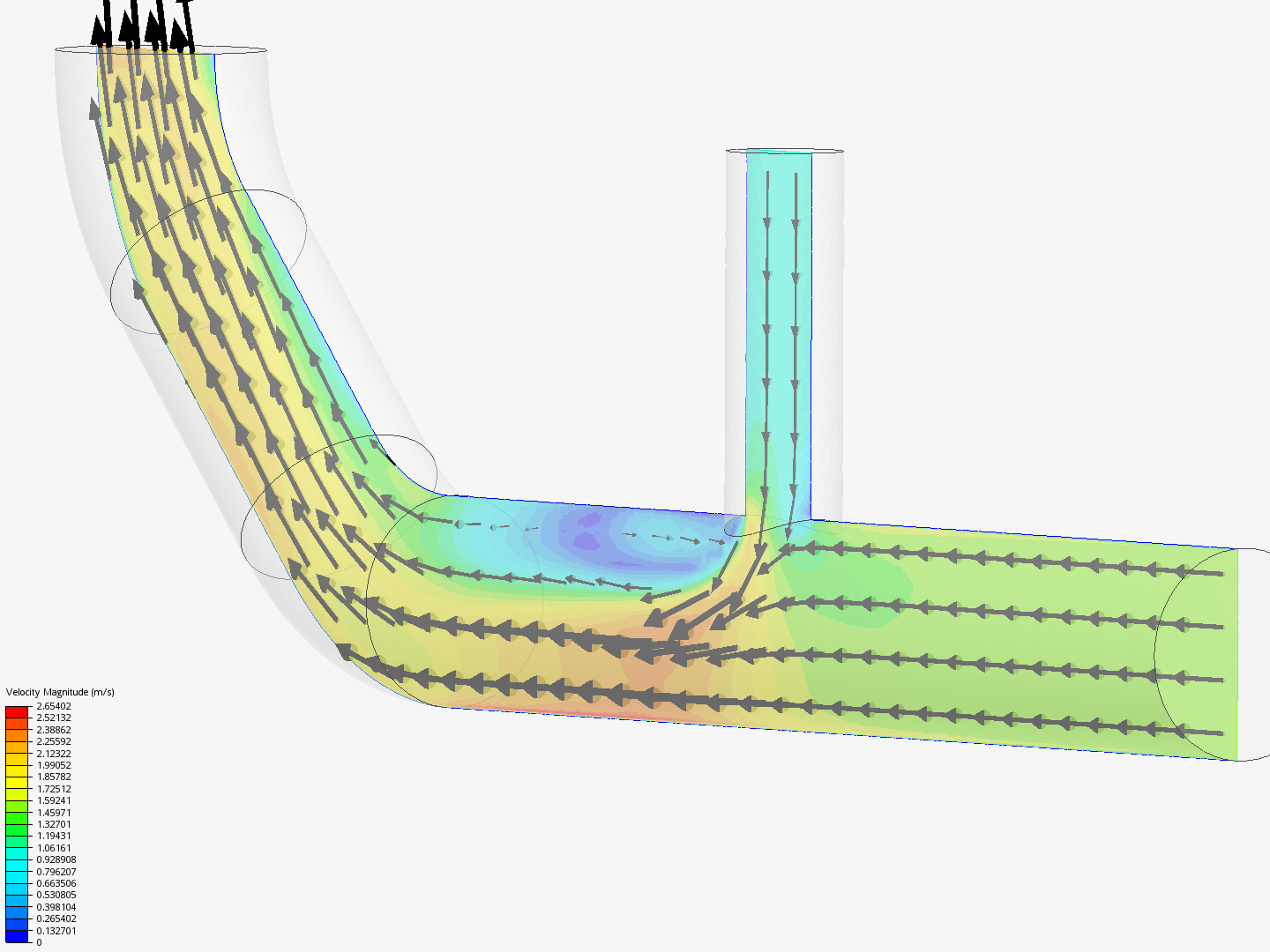 Tutorial 2: Pipe junction flow image