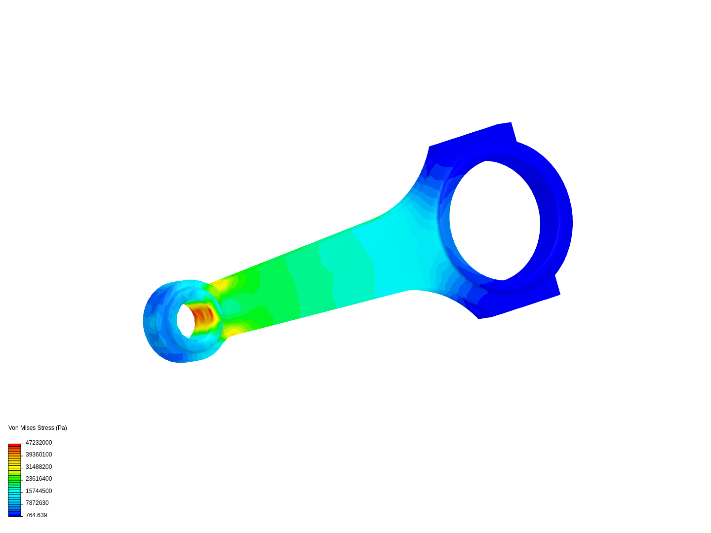 Tutorial 1: Connecting rod stress analysis image