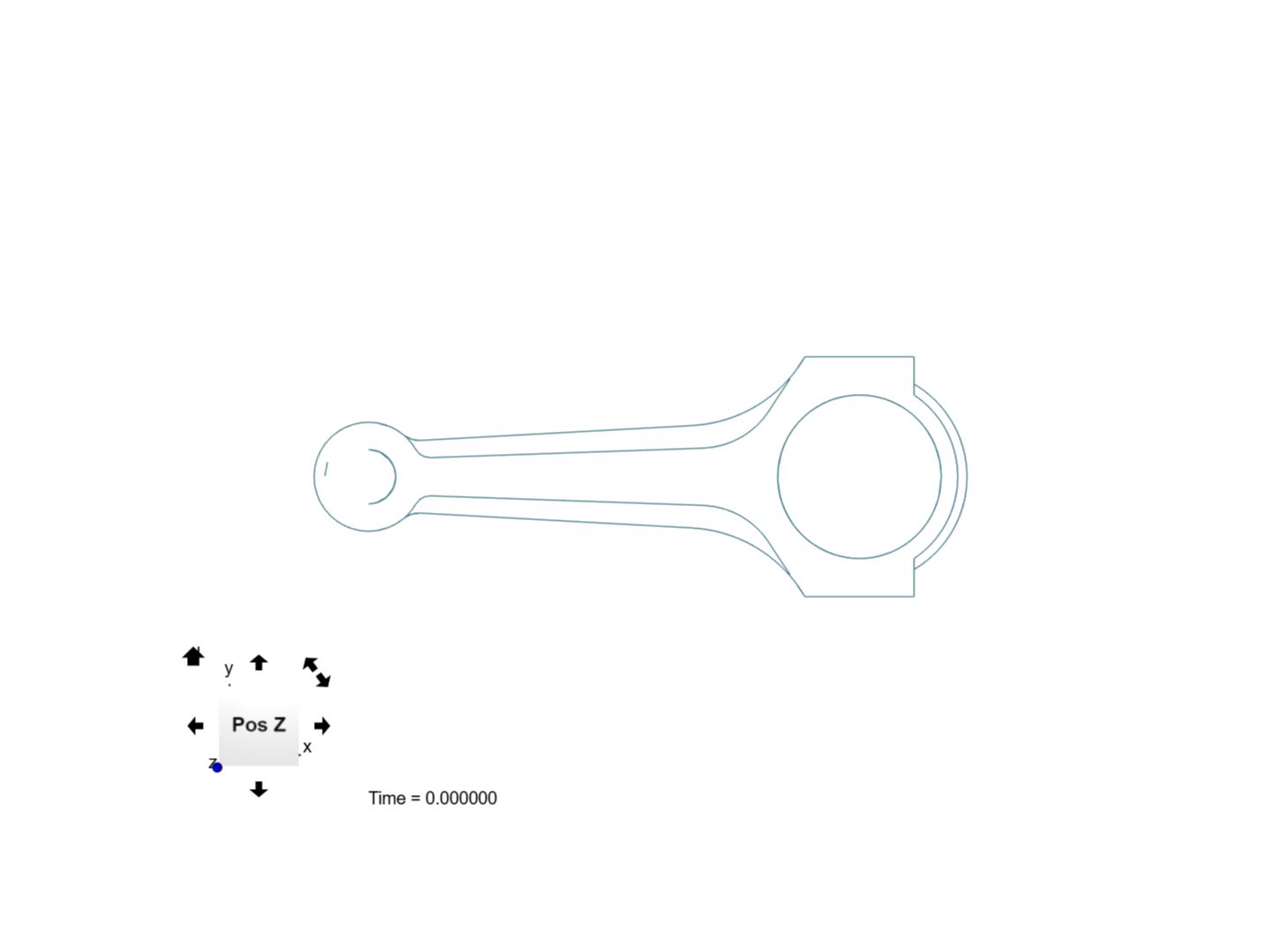 Tutorial 1: Connecting rod stress analysis image