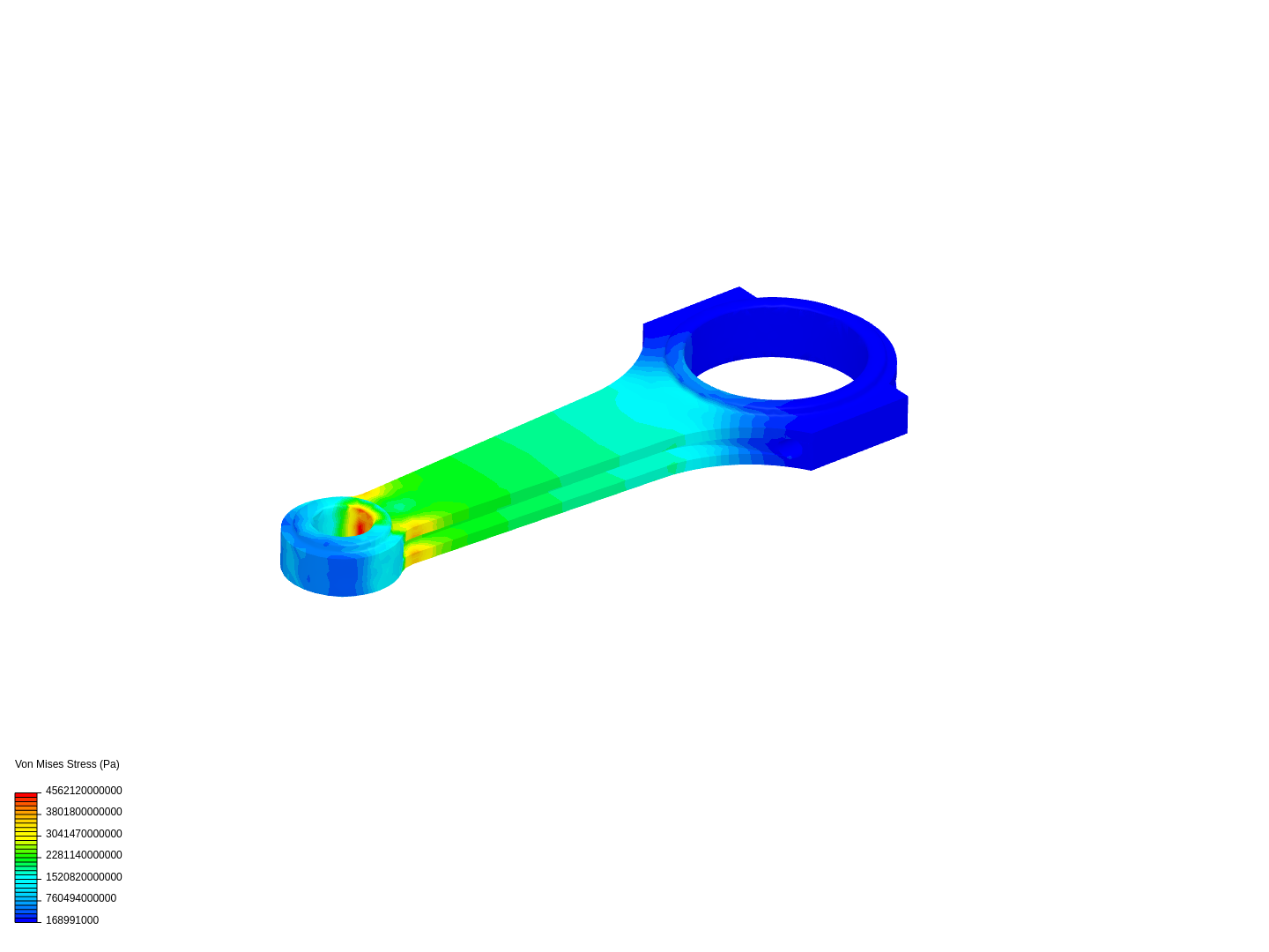 Tutorial 1: Connecting rod stress analysis image