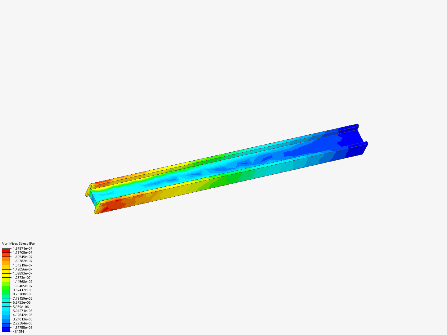 Plate 1: Static Analysis of I-Beam image