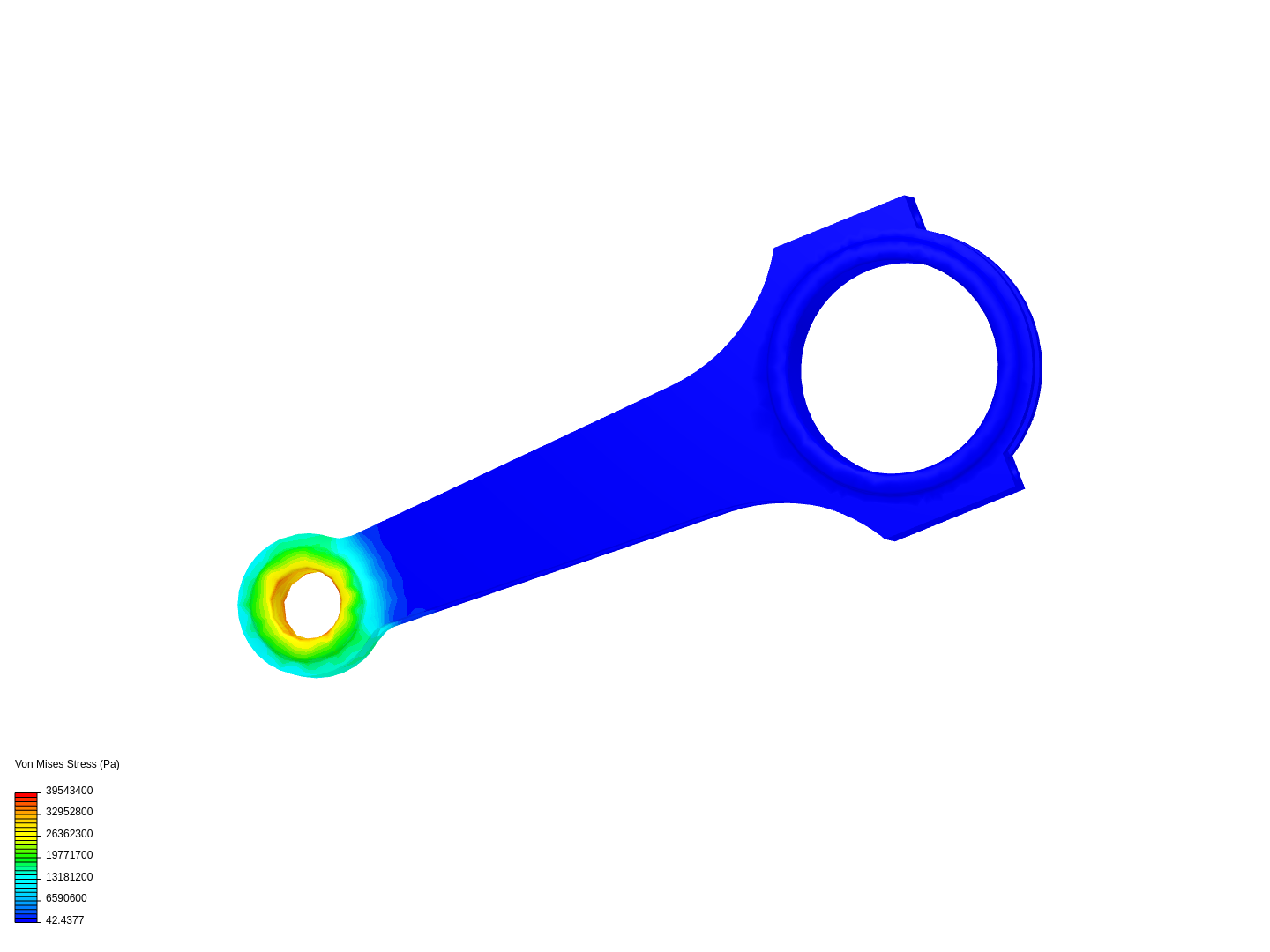 Tutorial 1: Connecting rod stress analysis image