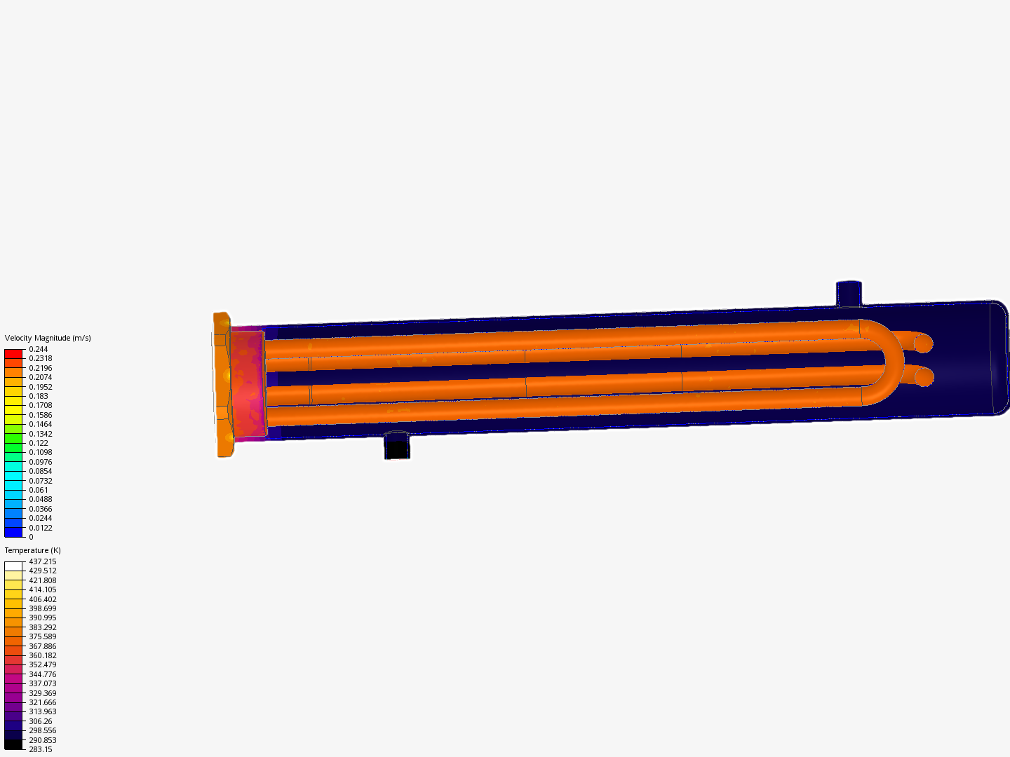 Tubular Heater_fluid_simulation image