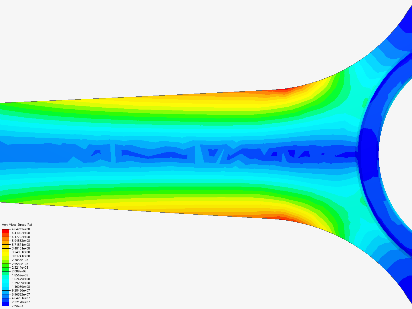 Tutorial 1: Connecting rod stress analysis image