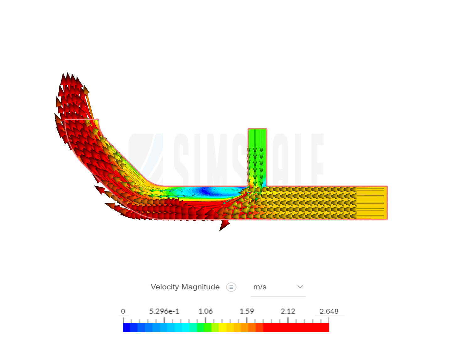 Tutorial 2: Pipe junction flow image