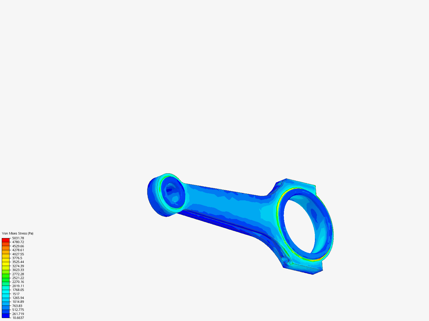 Tutorial 1: Connecting rod stress analysis image