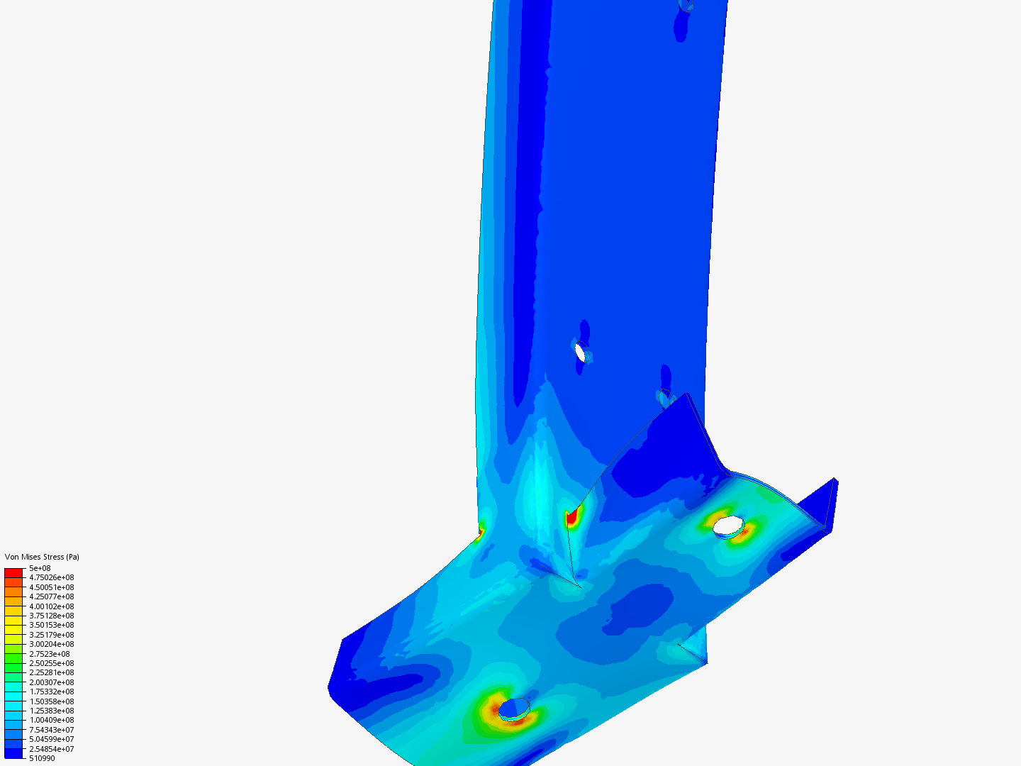 Bracket - Linear Elastic image