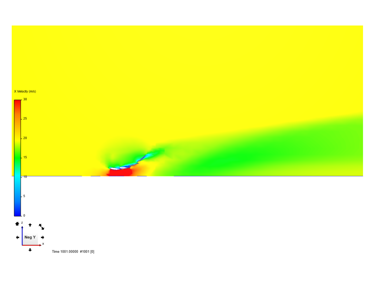 Airflow around Frontwing image