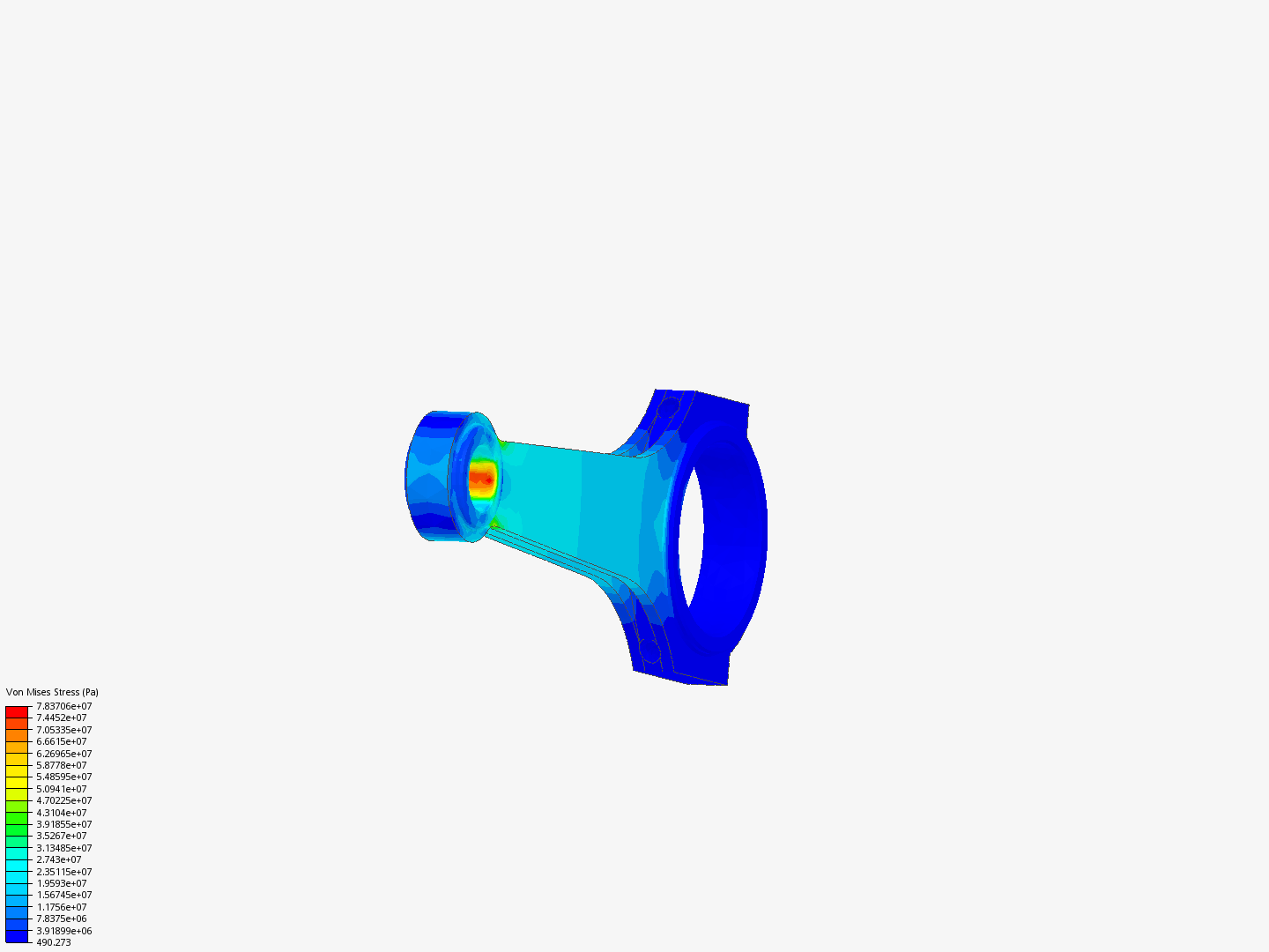 Tutorial 1: Connecting rod stress analysis image