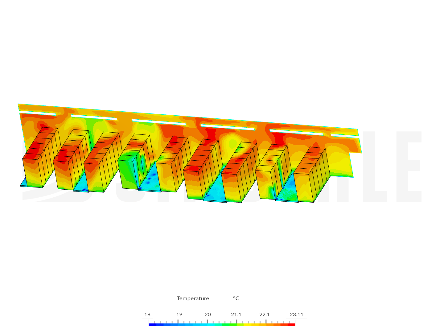 Data Center CFD image