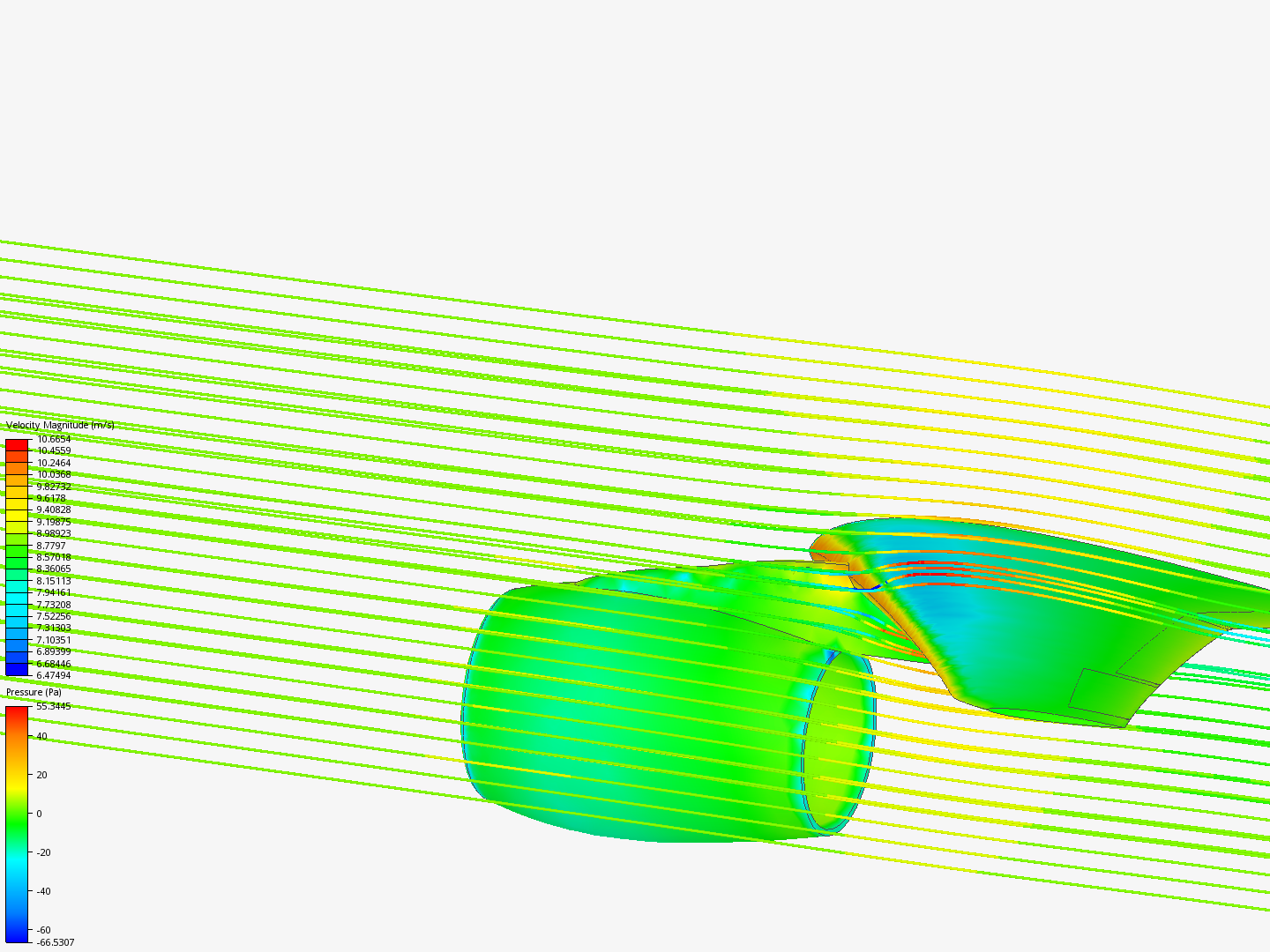 Tutorial: Compressible Flow Around a Wing image