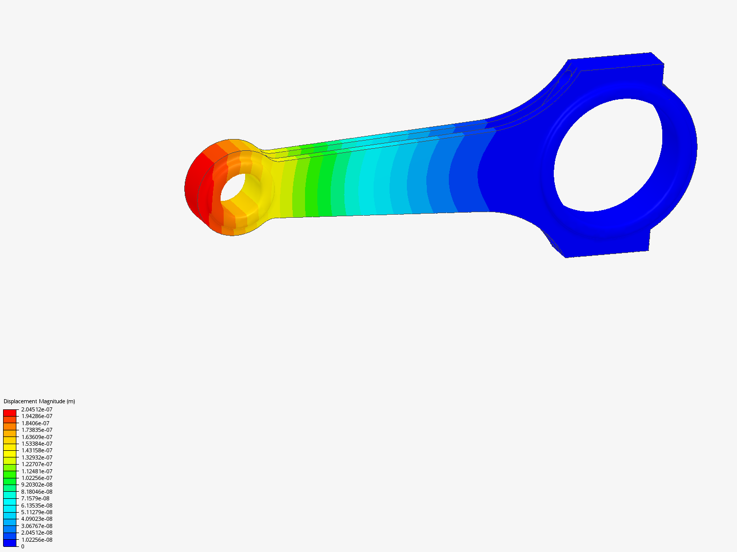 Tutorial 1: Connecting rod stress analysis image