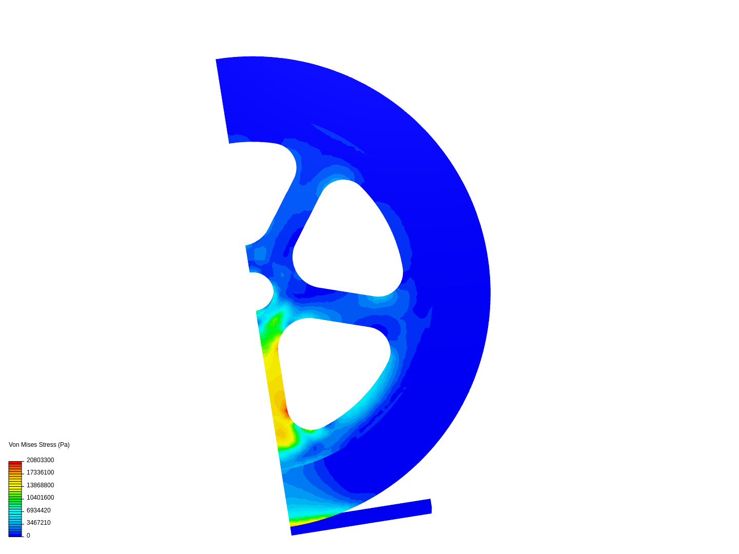 Tutorial: Nonlinear Analysis of a Wheel image