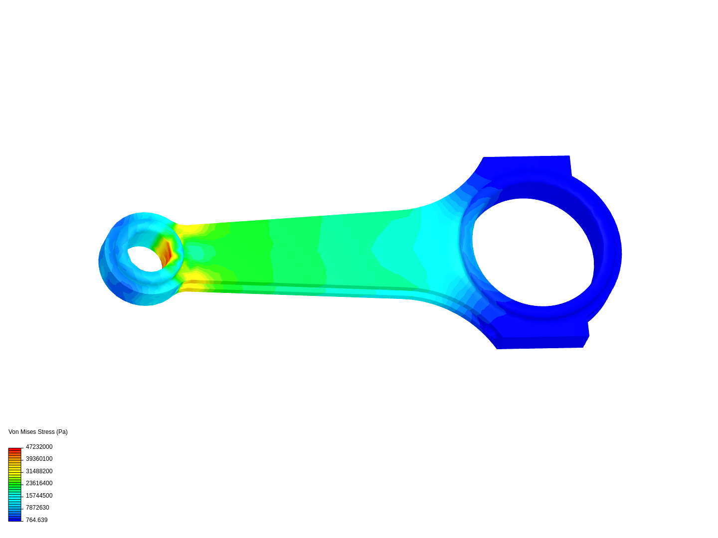 Tutorial 1: Connecting rod stress analysis image