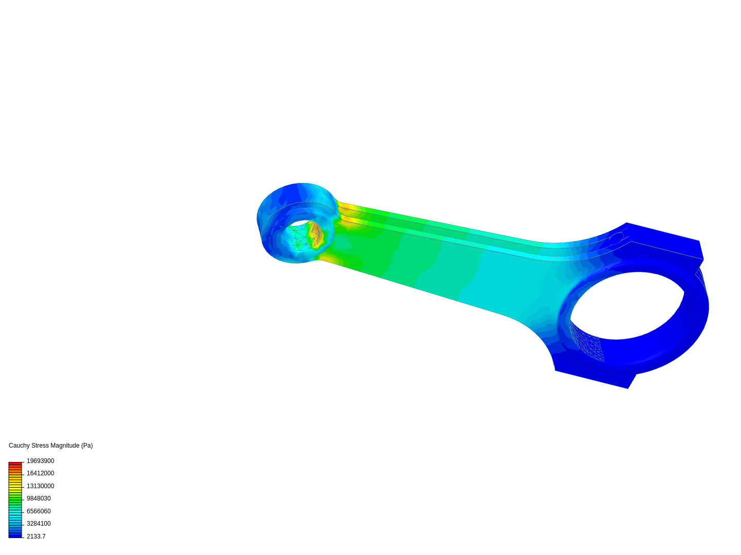 Tutorial 1: Connecting rod stress analysis image