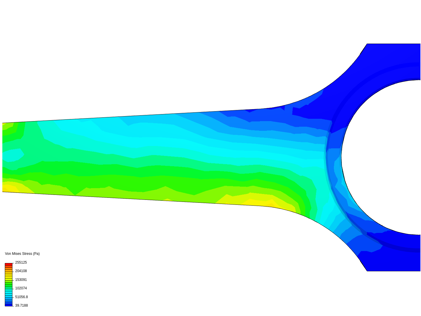 Tutorial 1: Connecting rod stress analysis image