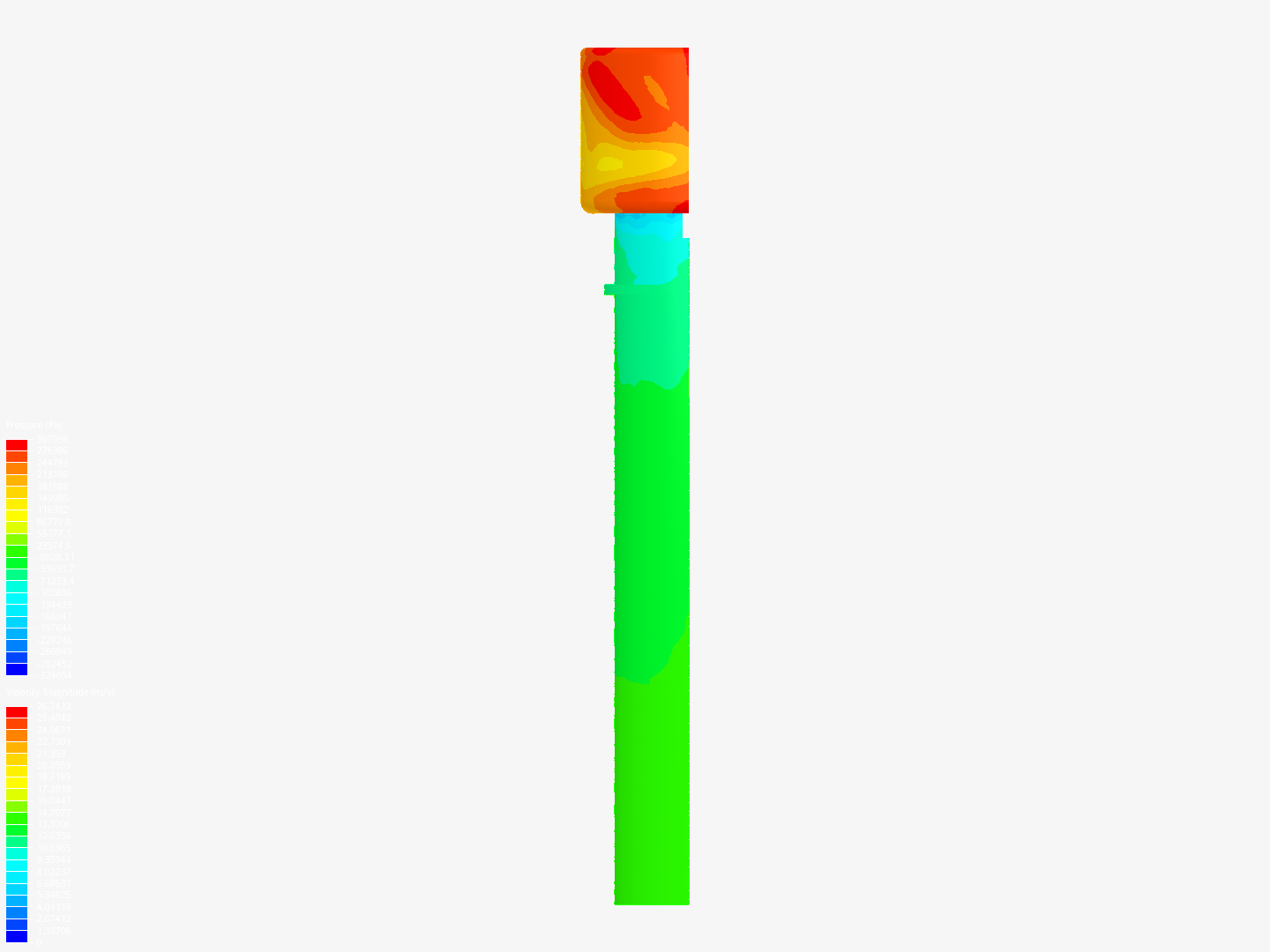 Tutorial: Fluid Flow Through a Valve image