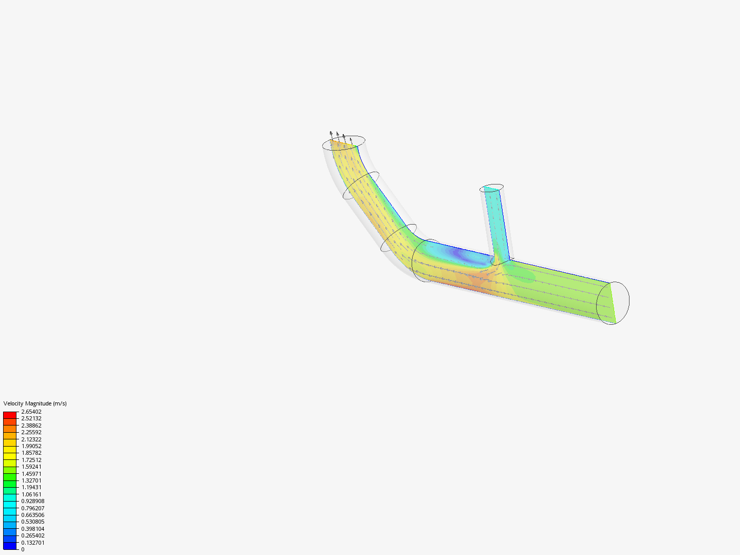 Tutorial 2: Pipe junction flow image