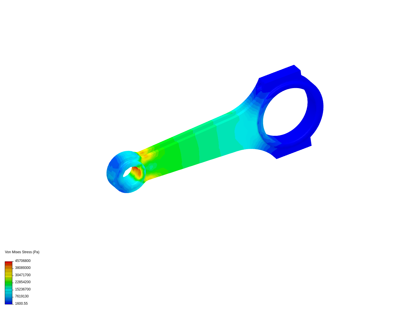 Tutorial 1: Connecting rod stress analysis image