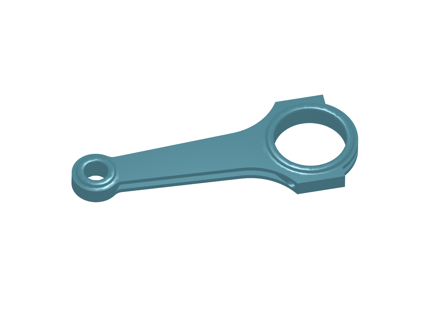 Tutorial 1: Connecting rod stress analysis image