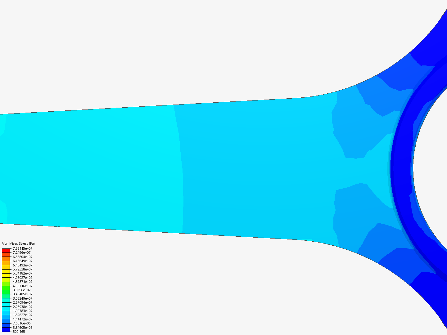 Tutorial 1: Connecting rod stress analysis image