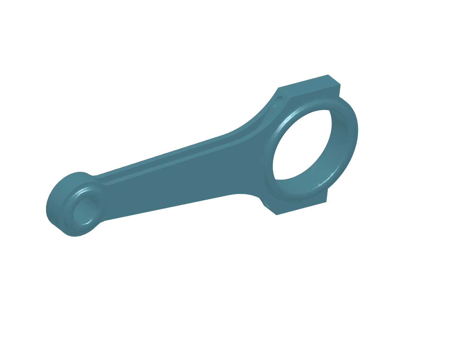 Tutorial 1: Connecting rod stress analysis image