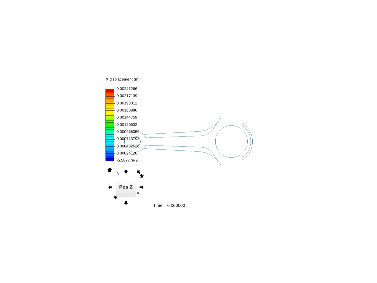 Tutorial 1: Connecting rod stress analysis image