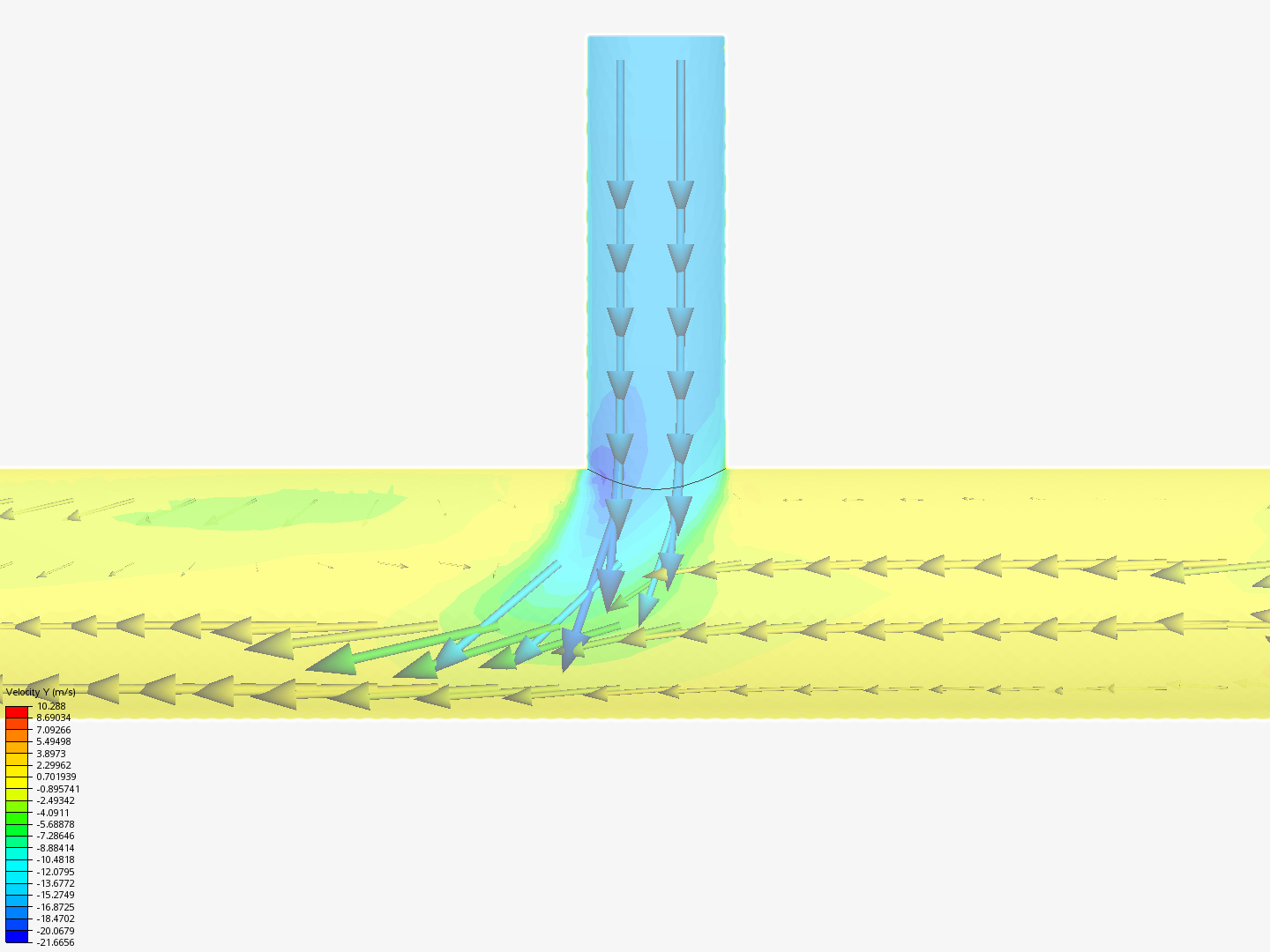 Tutorial 2: Pipe junction flow image