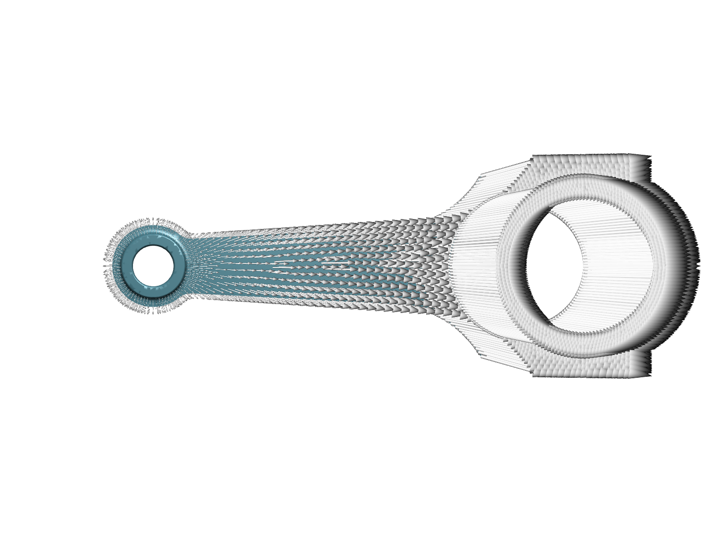 Tutorial 1: Connecting rod stress analysis image