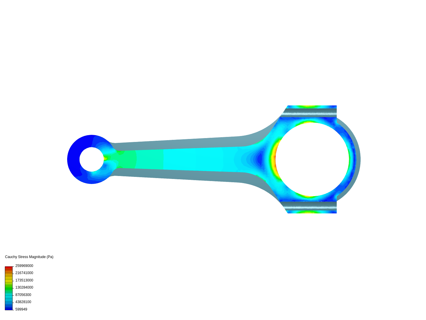 Tutorial 1: Connecting rod stress analysis image