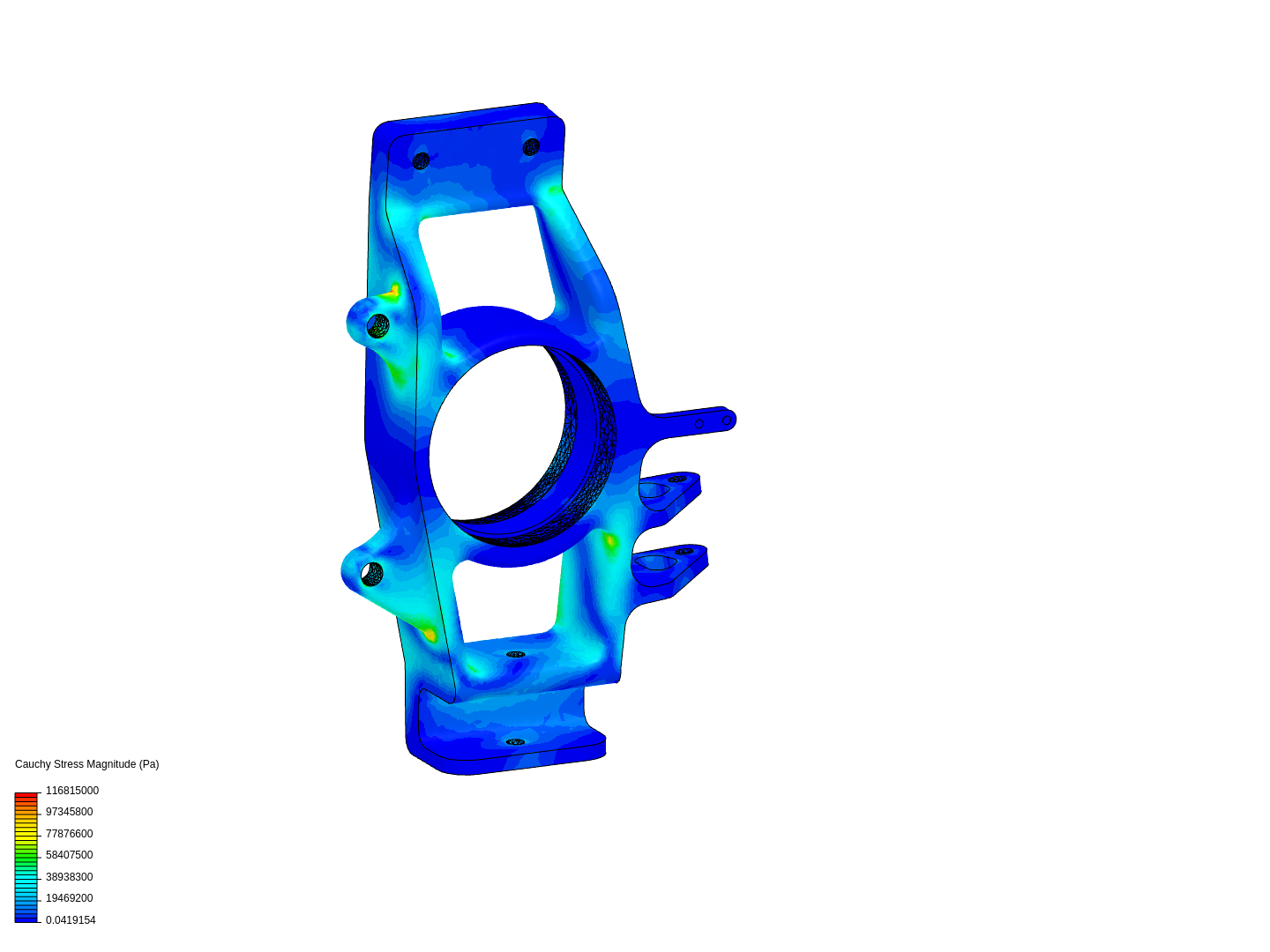 FSAE Upright image