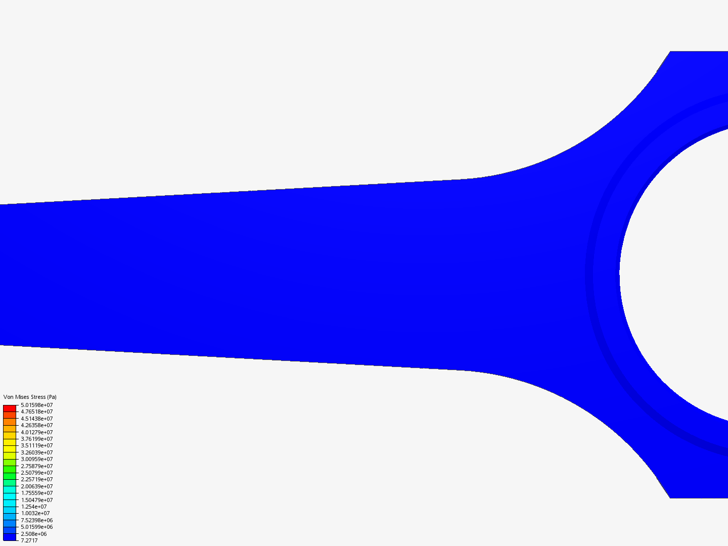 Tutorial 1: Connecting rod stress analysis image