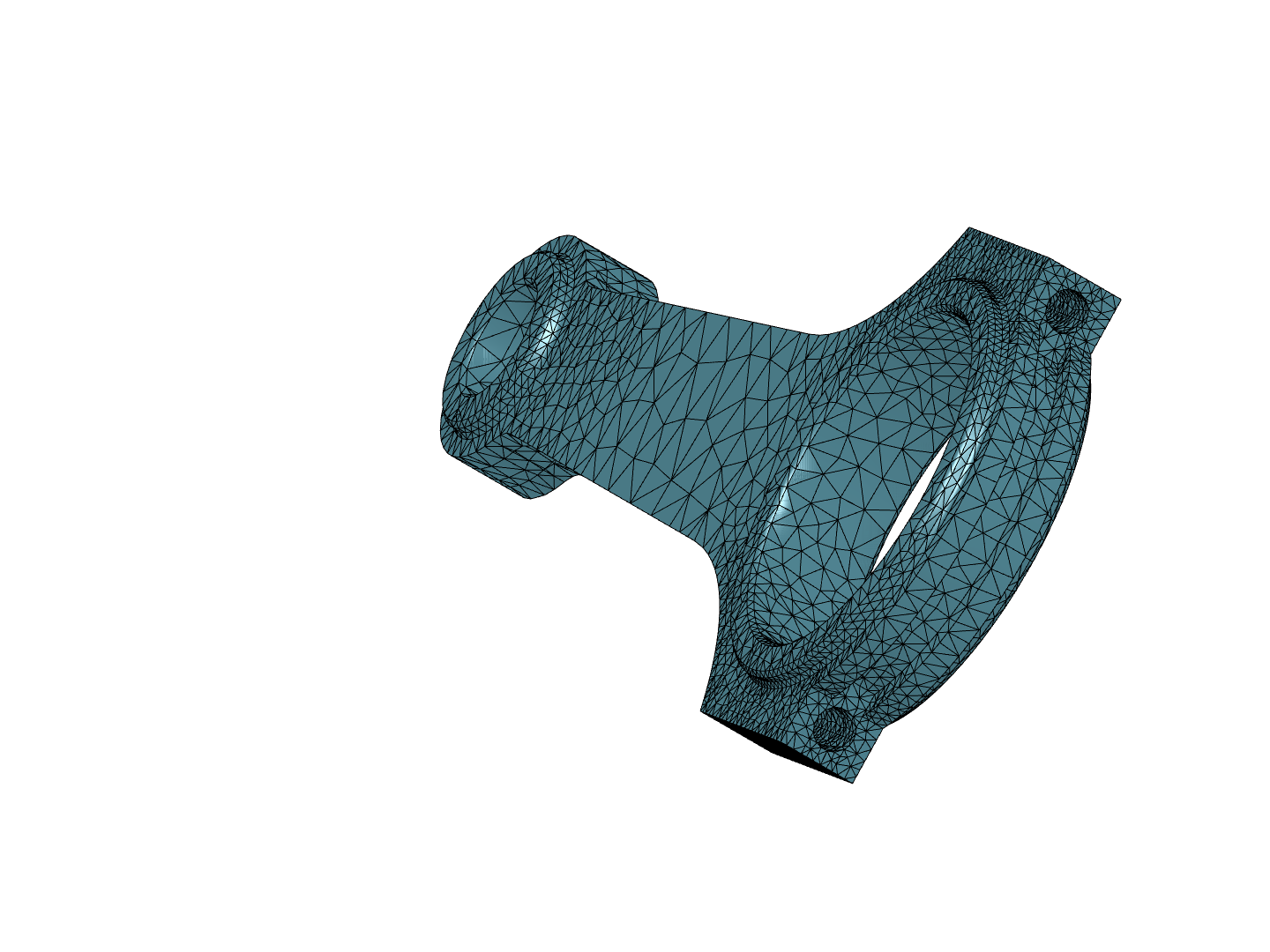 Tutorial 1: Connecting rod stress analysis image