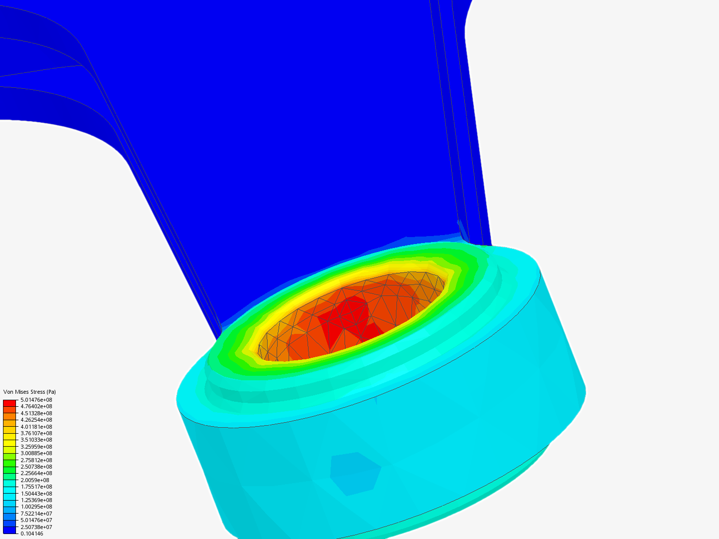 Tutorial 1: Connecting rod stress analysis image