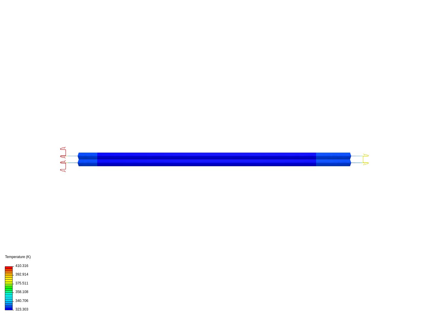 Test non-welding busbar image