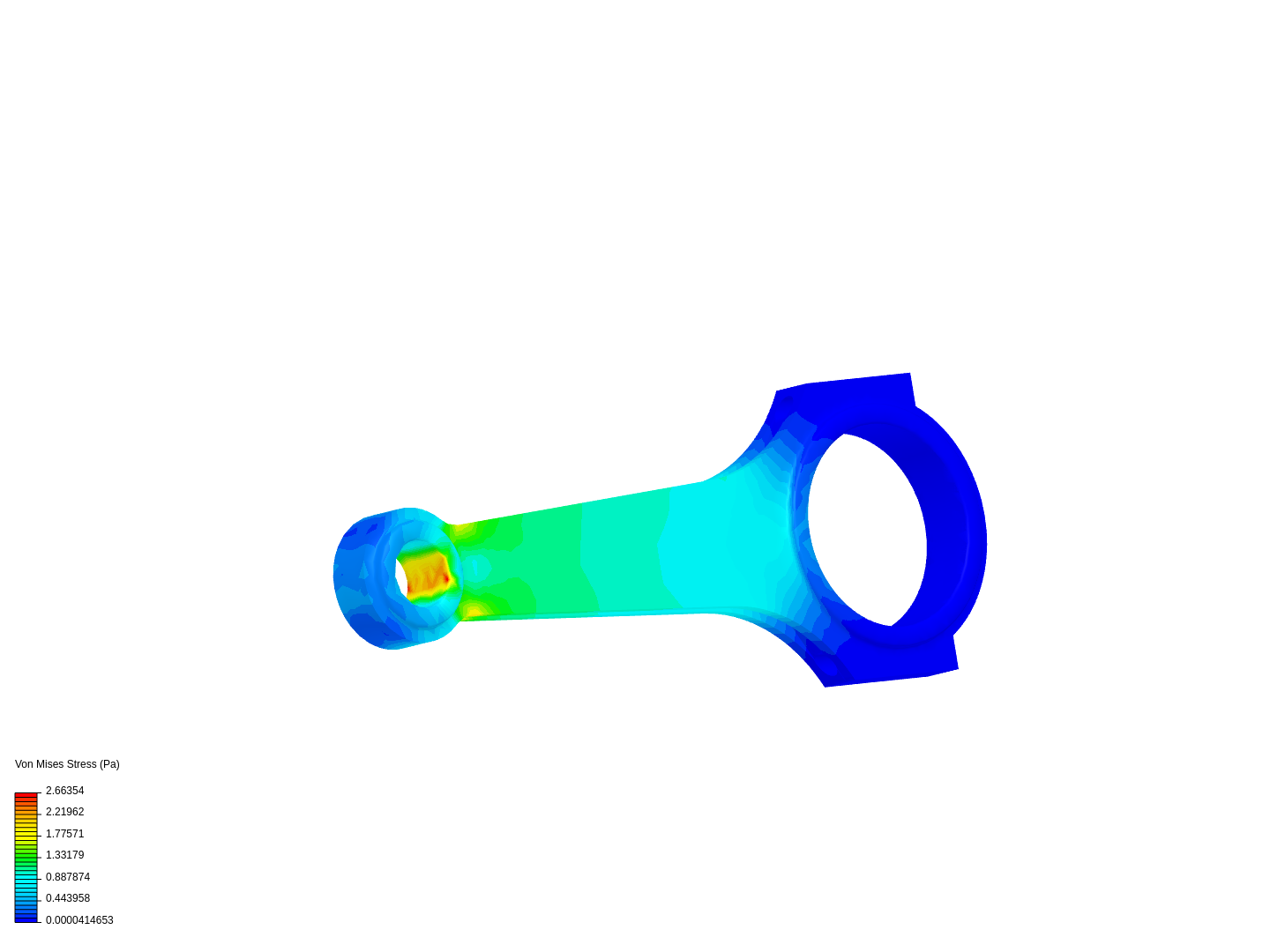 Tutorial 1: Connecting rod stress analysis image