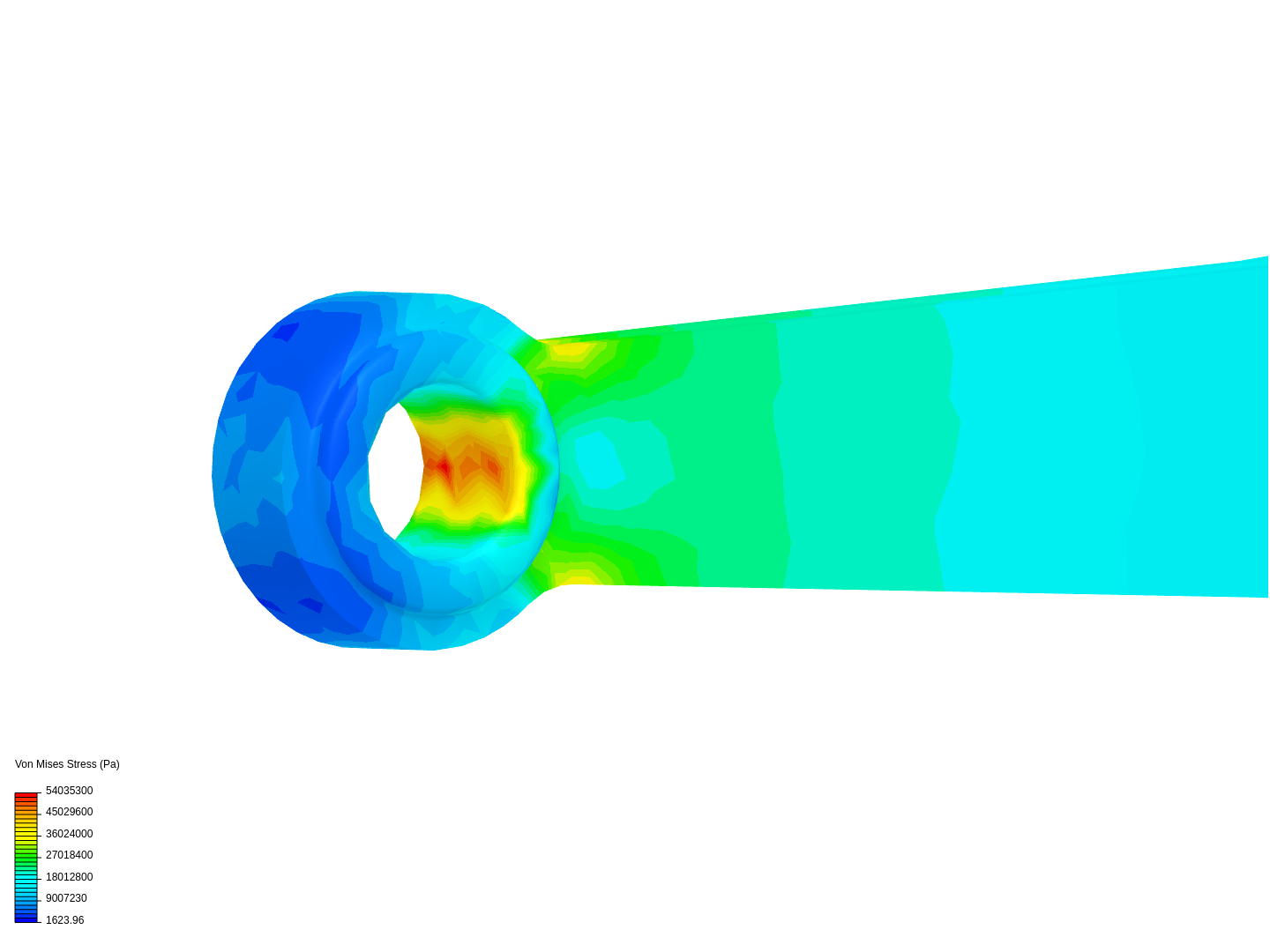 Tutorial 1: Connecting rod stress analysis image