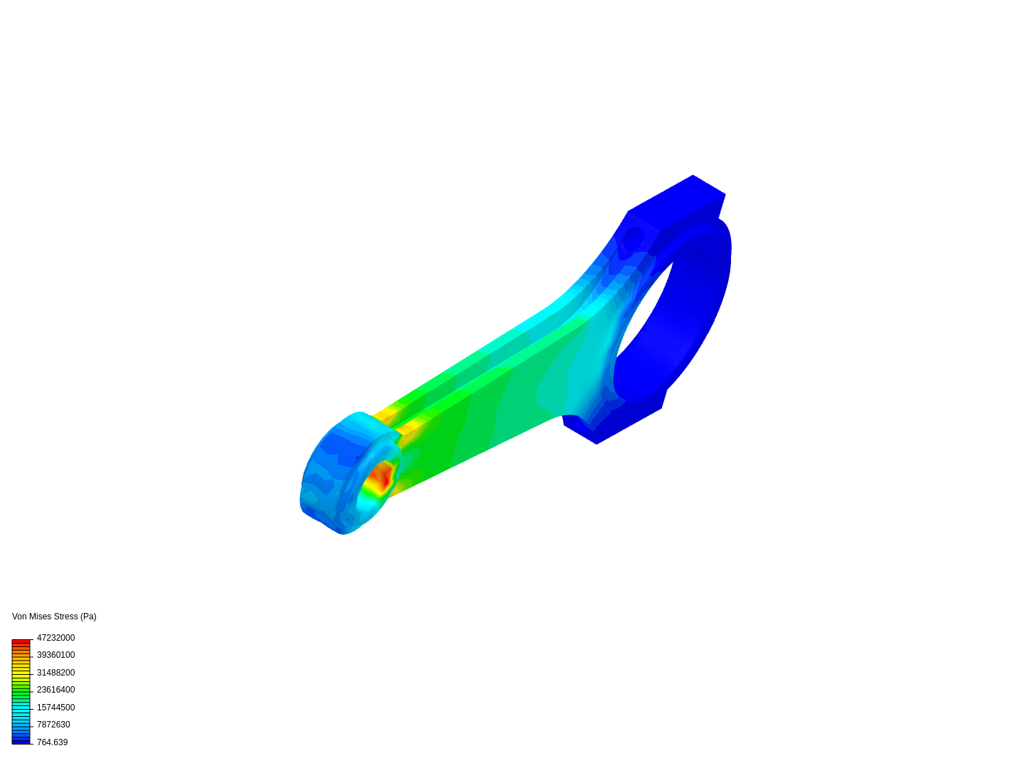 Tutorial 1: Connecting rod stress analysis image