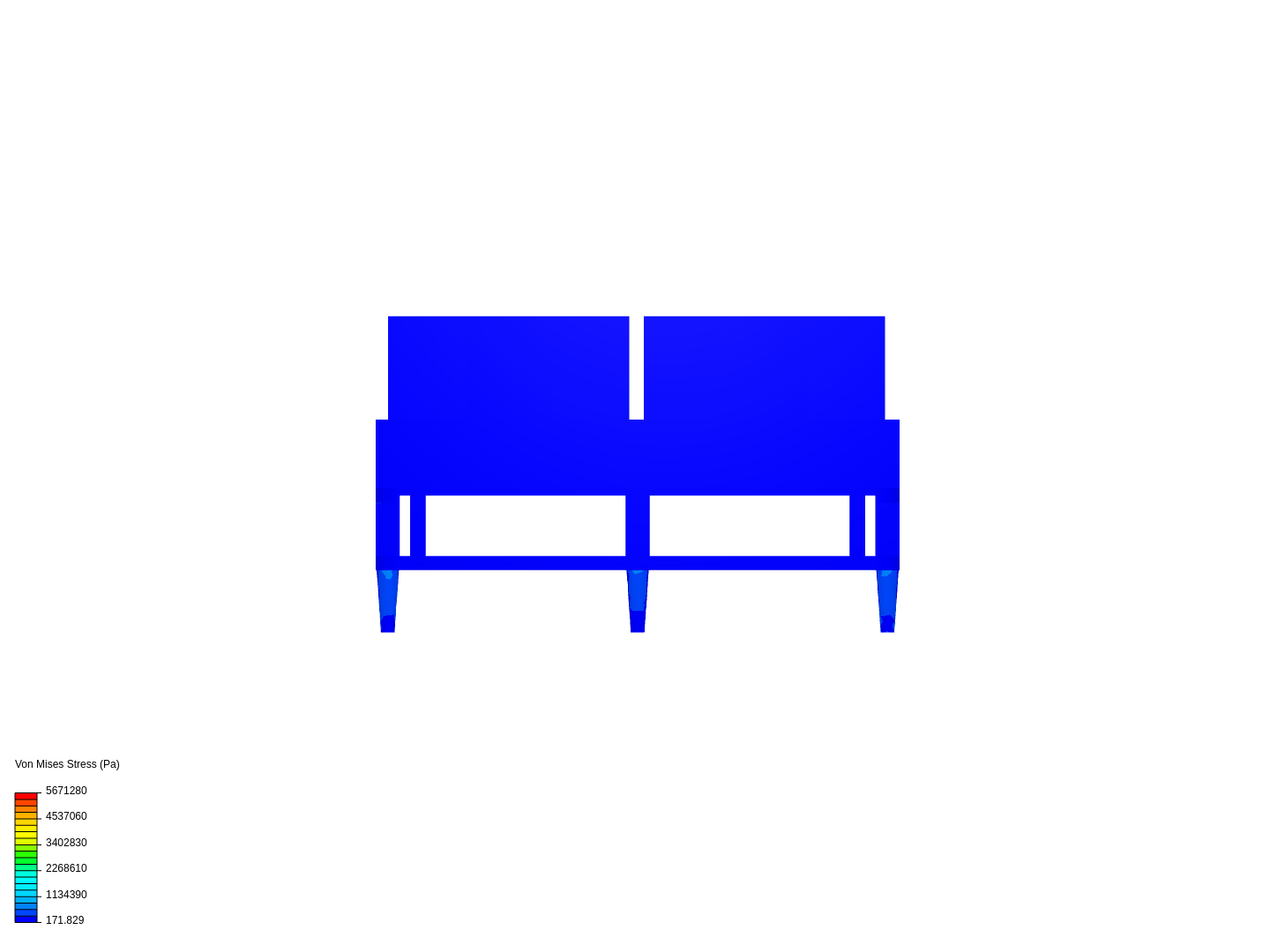 Standard Base with a missing 7 inch leg image