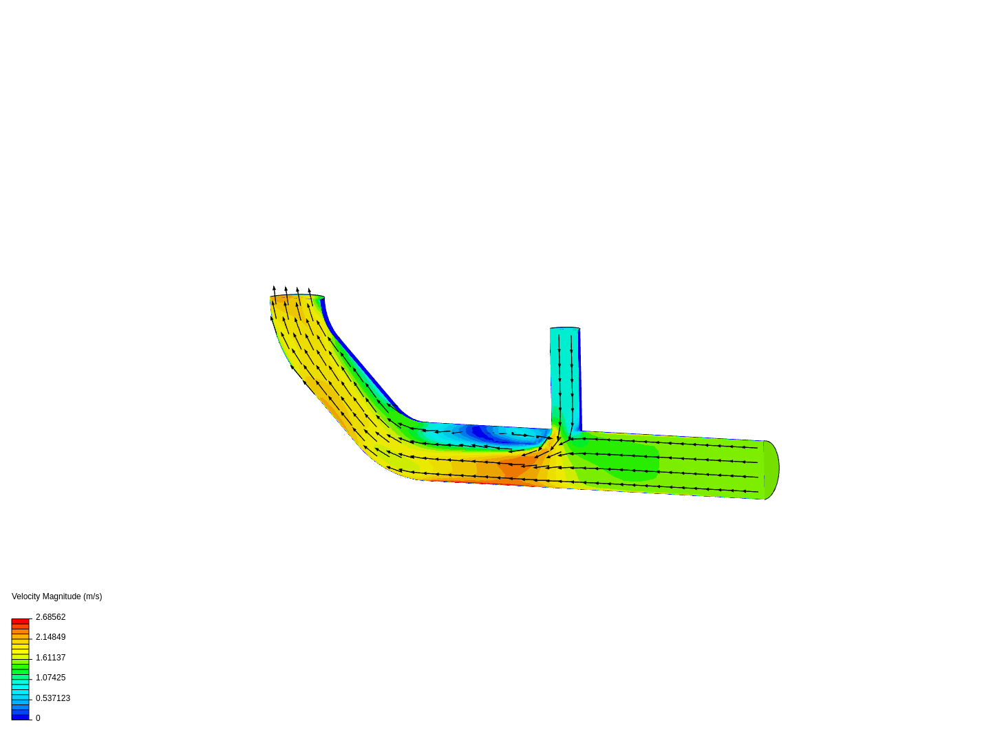 Tutorial 2: Pipe junction flow image