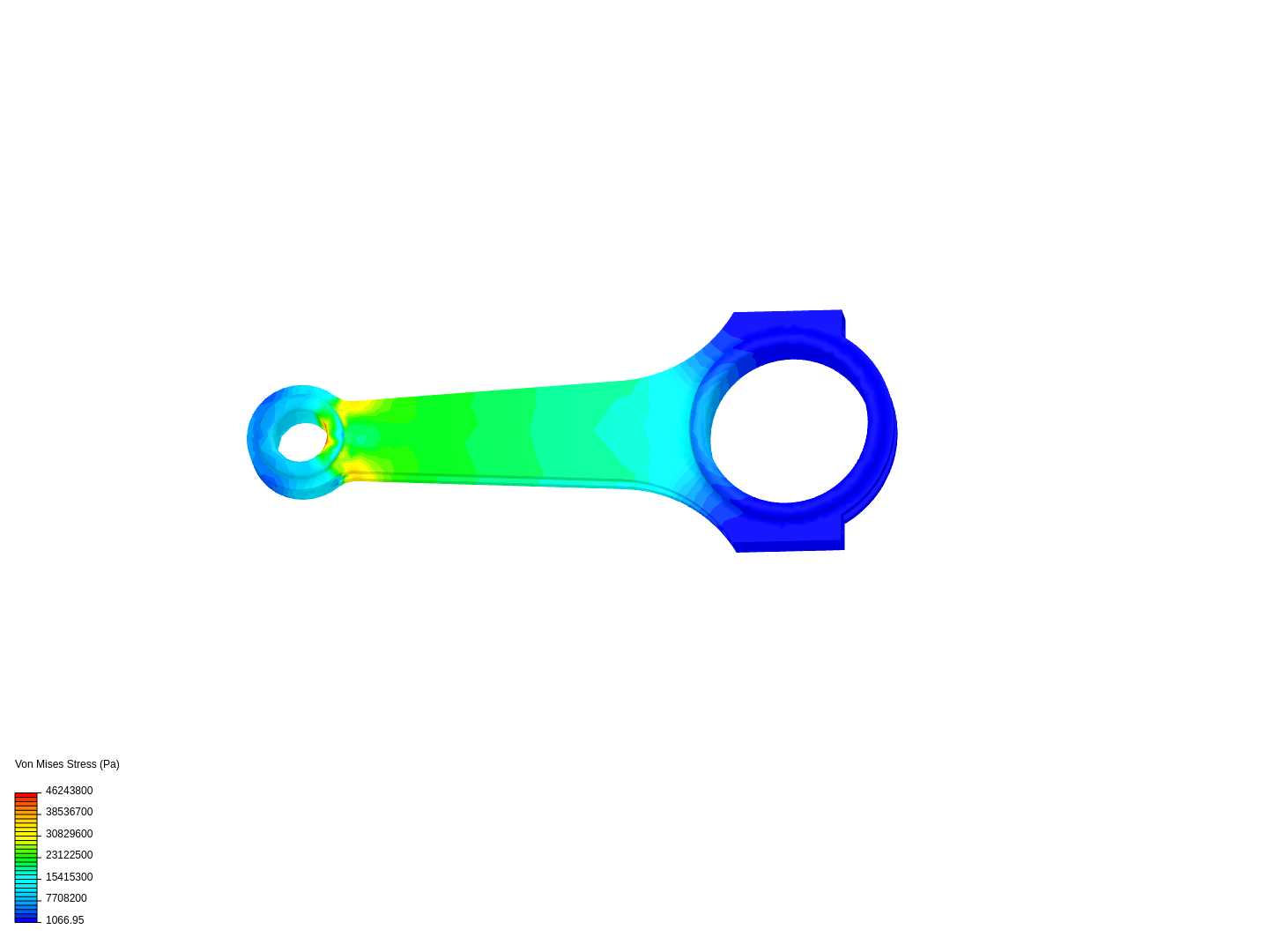 Tutorial 1: Connecting rod stress analysis image