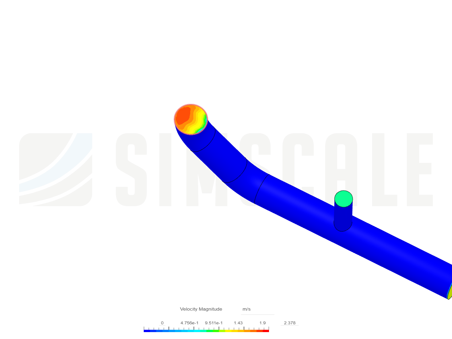 Tutorial: Pipe junction flow image