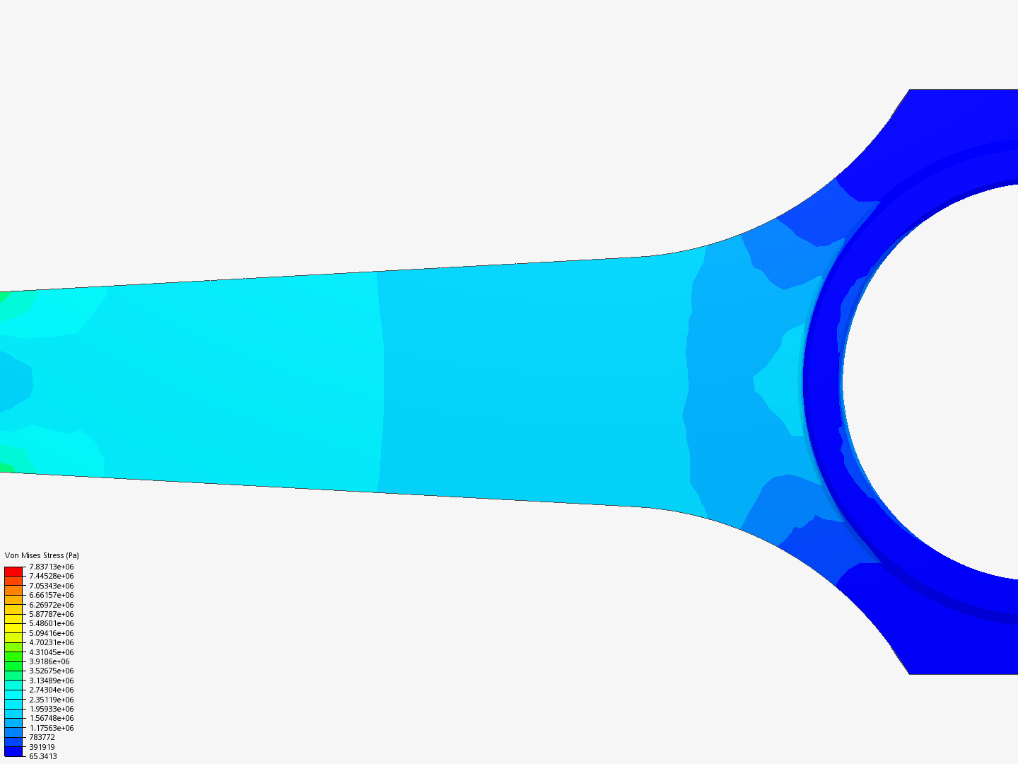 Tutorial 1: Connecting rod stress analysis image