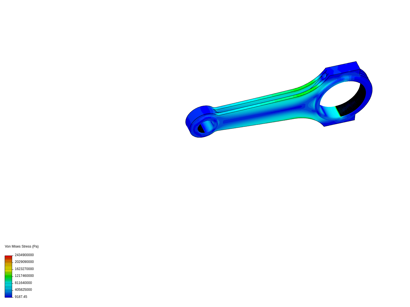 Tutorial 1: Connecting rod stress analysis image