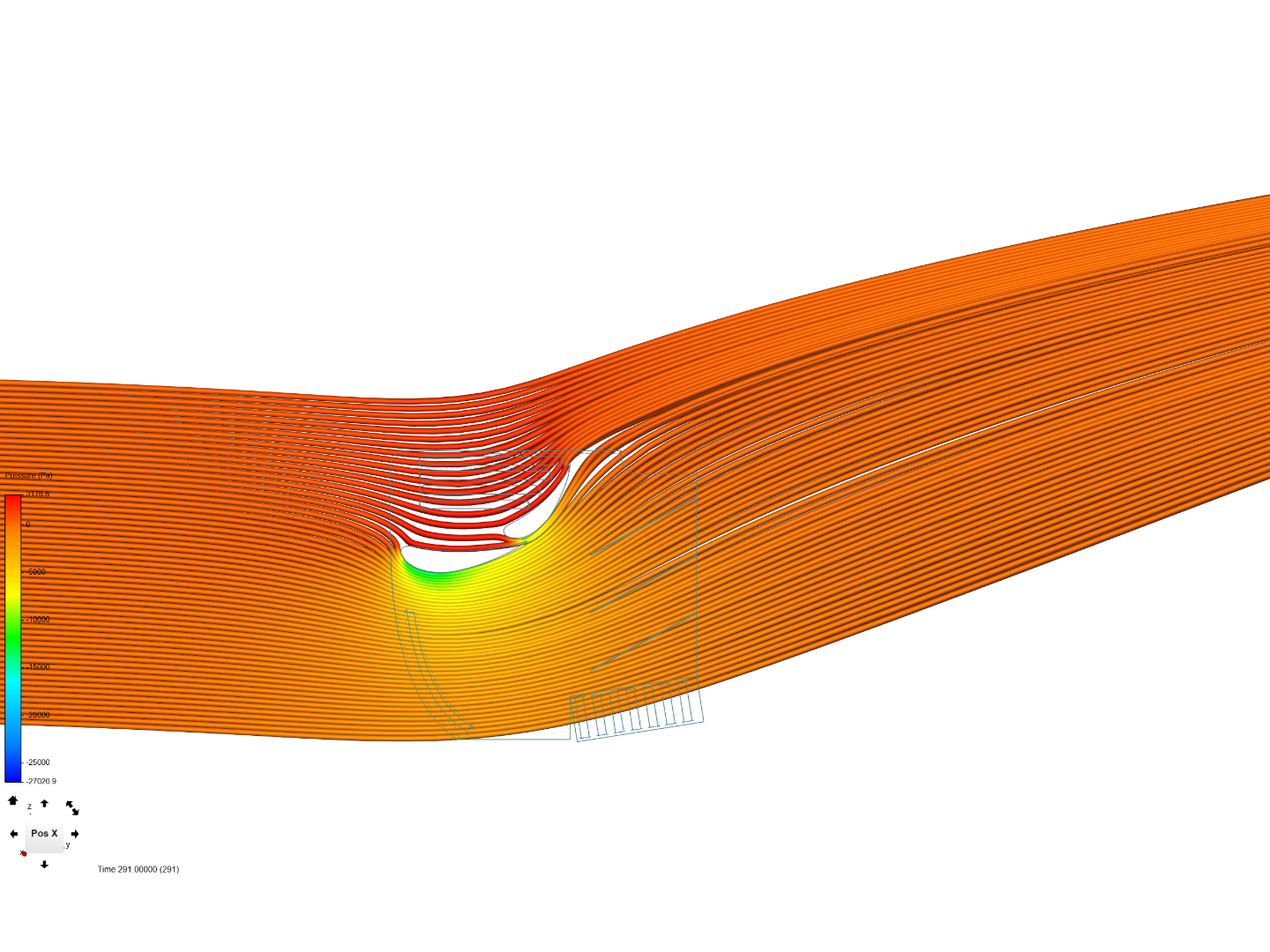 RB12 Rear Wing CFD image