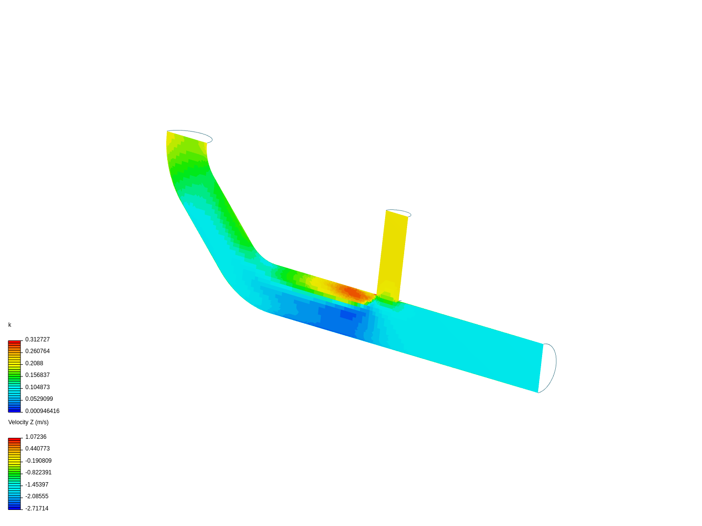 Tutorial 2: Pipe junction flow image