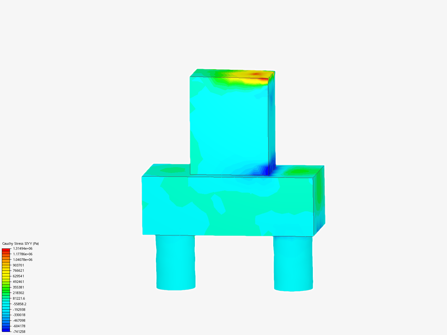 Two Drilled Shaft Shallow Foundation STM - Copy image